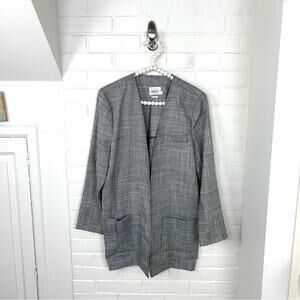 Vintage Leslie Fay Petite Collection Relaxed Blazer Jacket Size 8P